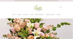 Desktop Screenshot of lasaterflowers.net